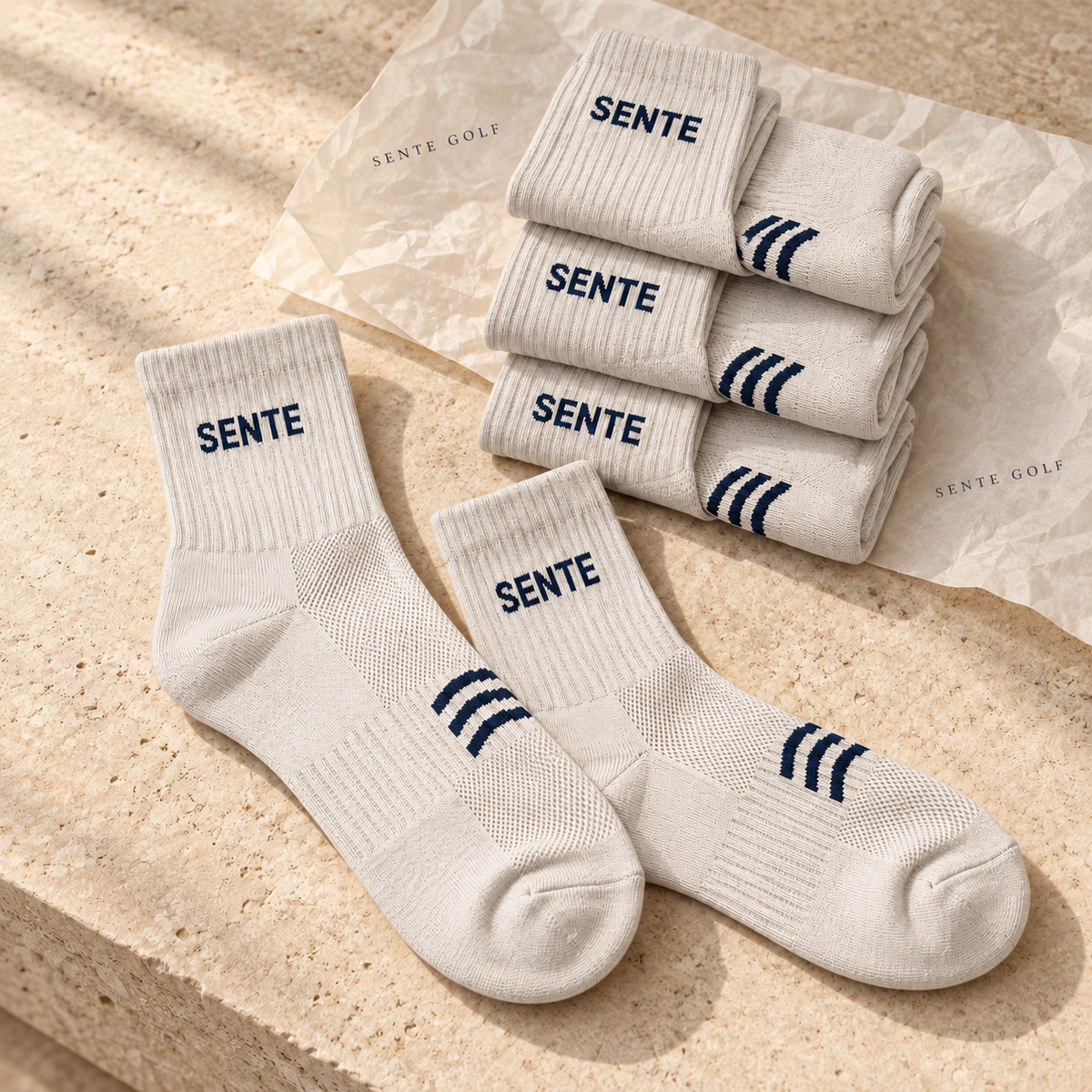 SENTE Contour Performance Socks - 4 Pack