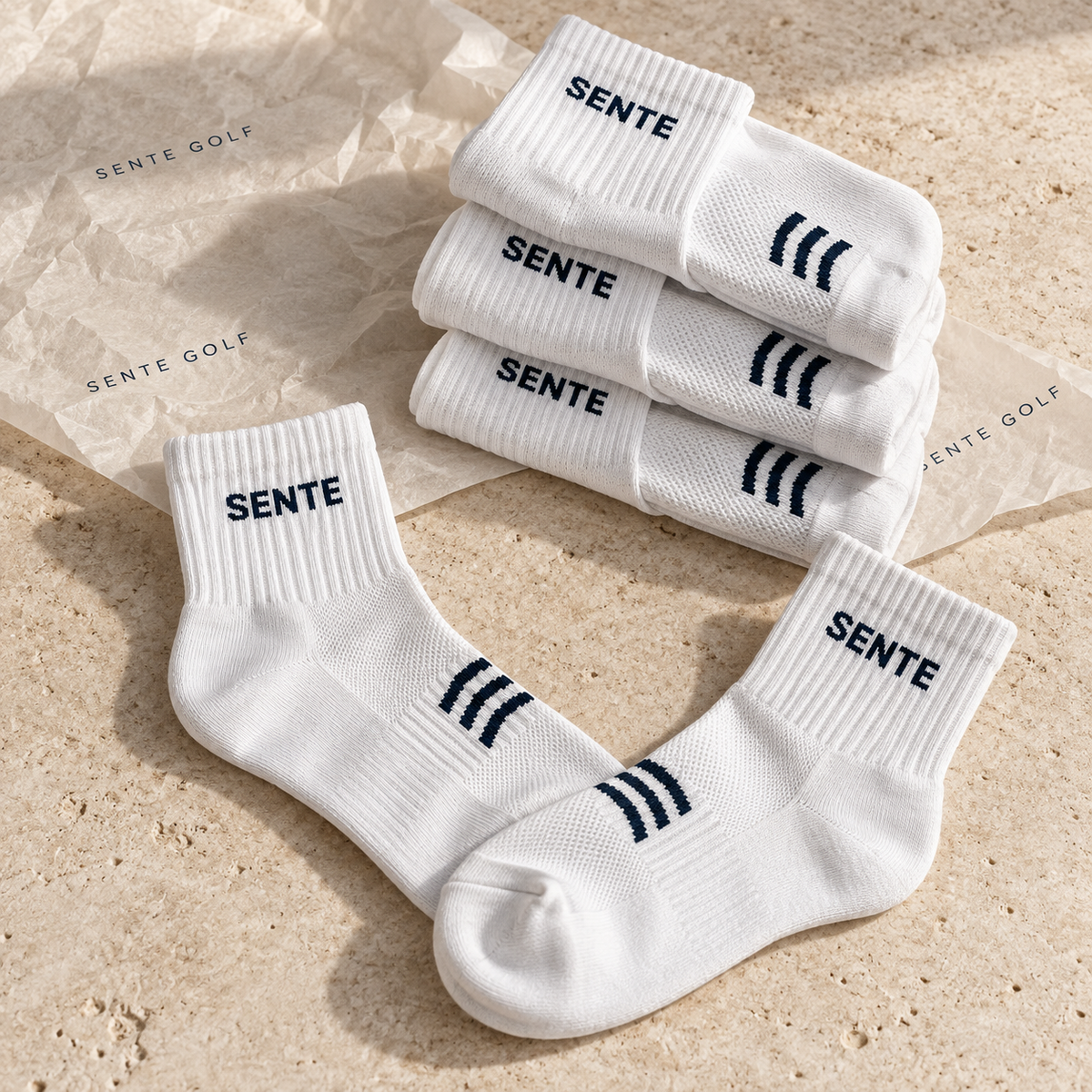 SENTE Contour Performance Socks - 4 Pack
