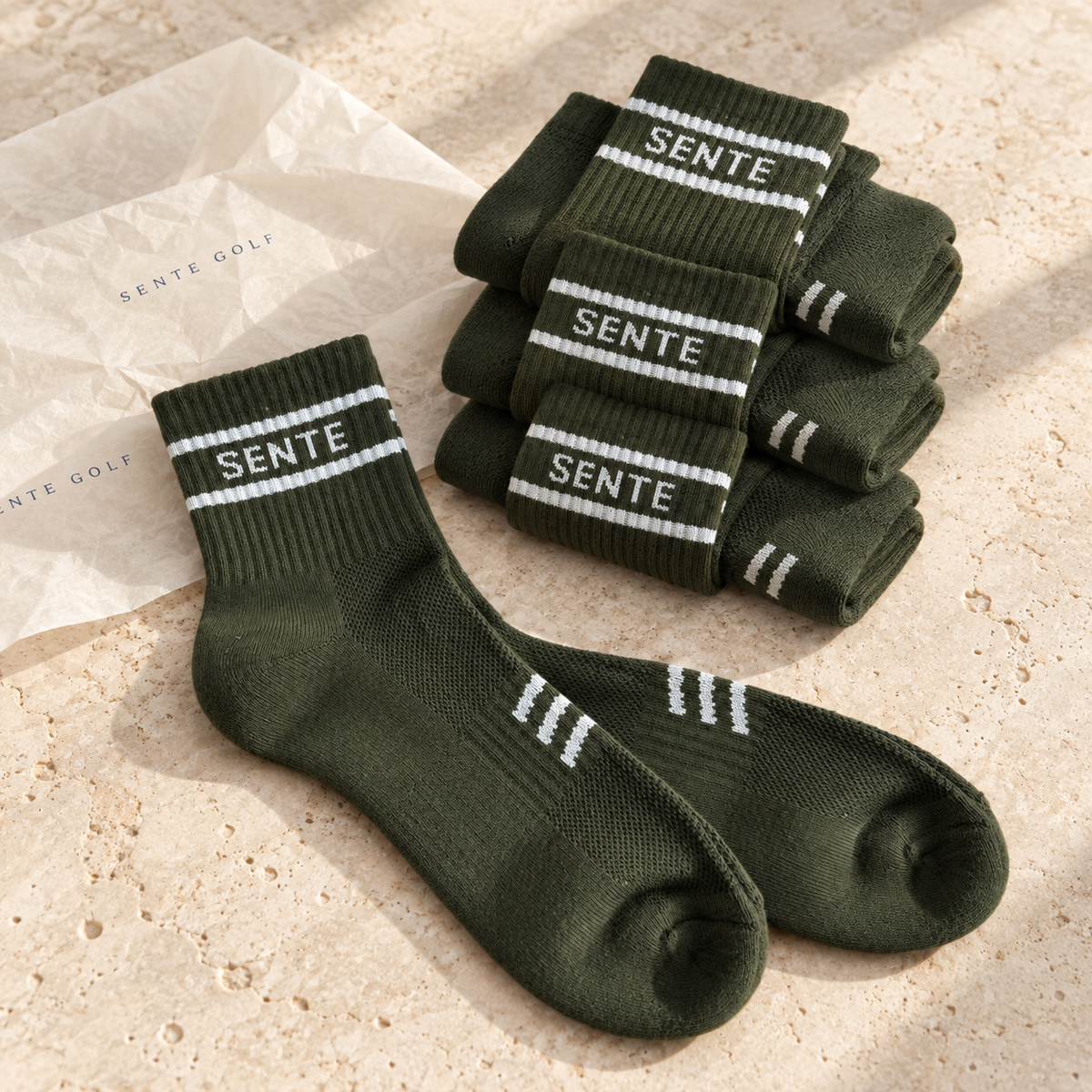 SENTE Contour Performance Socks - 4 Pack