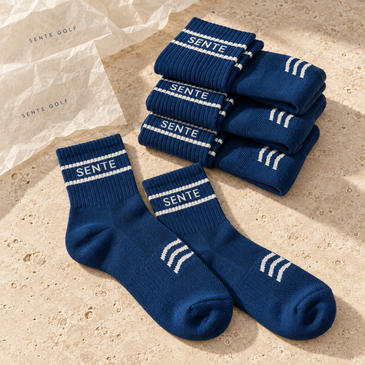 SENTE Contour Performance Socks - 4 Pack