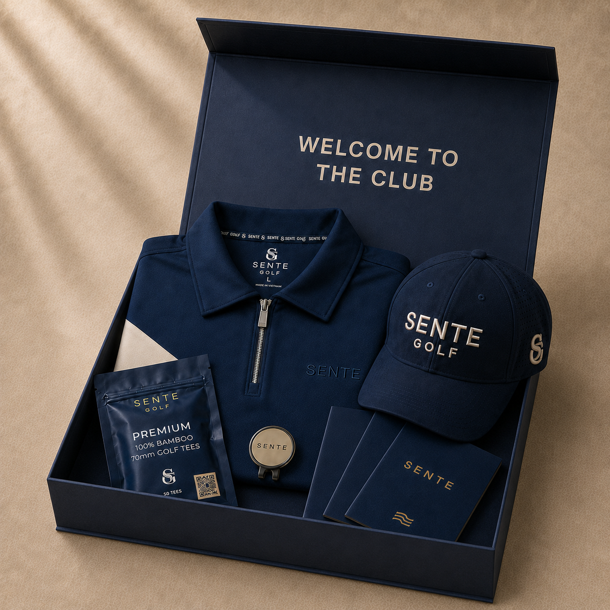 SENTE Polo Kit product shot
