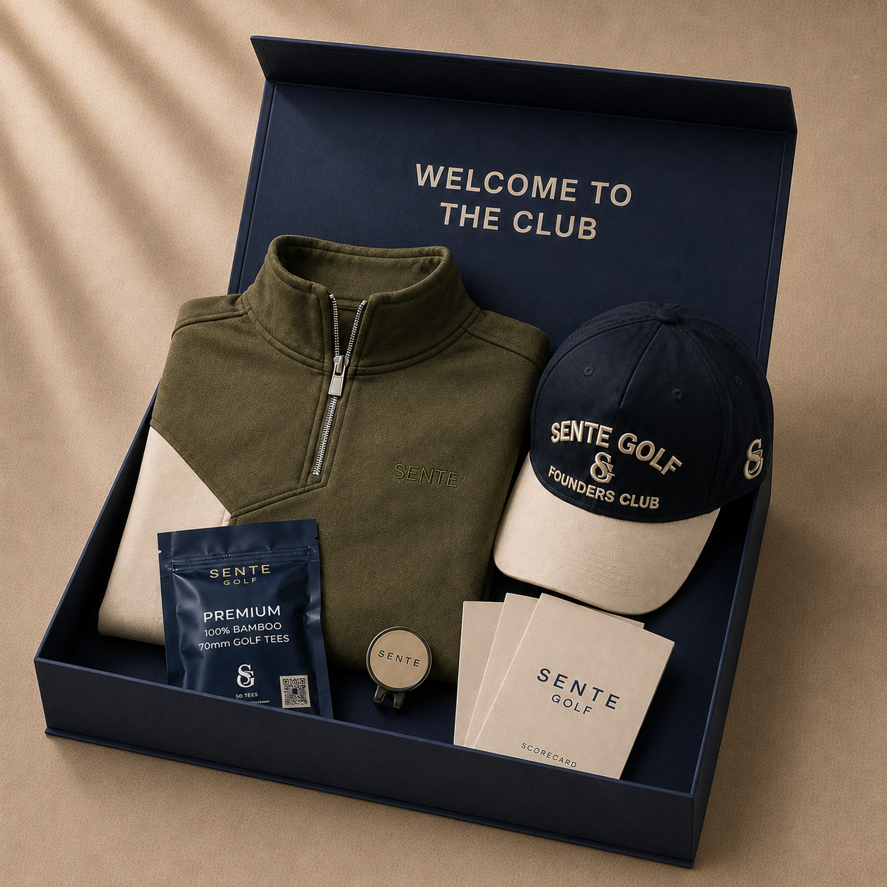 SENTE Quarter-Zip Kit product shot